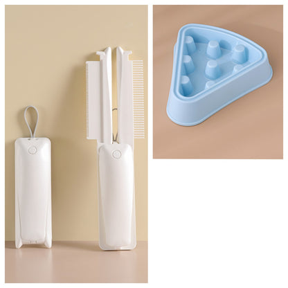 Cepillo Quitapelos para Perros y Gatos – Reduce la Caída de Pelo