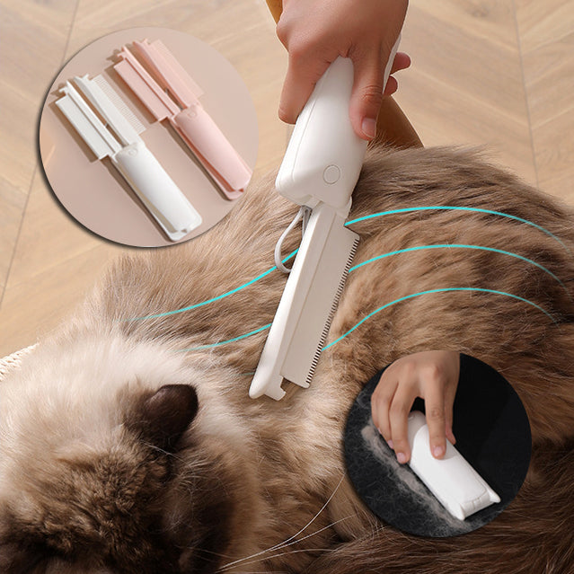 Cepillo Quitapelos para Perros y Gatos – Reduce la Caída de Pelo